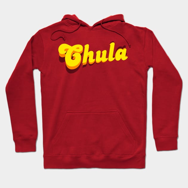 Chula - Hot Female - Yellow Design Hoodie by verde